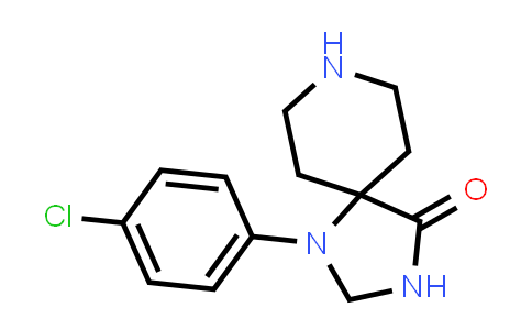 CAS No. 61271-84-9, 1-(4-Chlorophenyl)-1,3,8-triazaspiro[4.5]decan-4-one