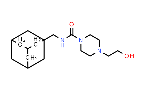 CAS No. 612802-24-1, N-(1-Adamantylmethyl)-4-(2-hydroxyethyl)piperazine-1-carboxamide