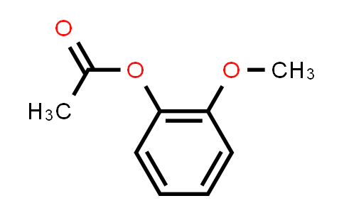 CAS No. 613-70-7, 2-Methoxyphenyl acetate