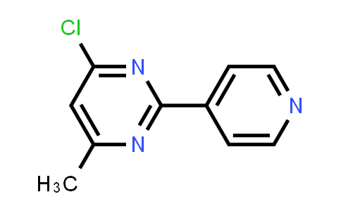 CAS No. 61310-33-6, 4-Chloro-6-methyl-2-(pyridin-4-yl)pyrimidine