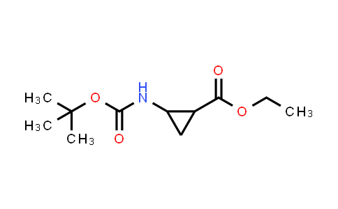 CAS No. 613261-19-1, Ethyl 2-((tert-butoxycarbonyl)amino)cyclopropane-1-carboxylate