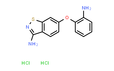 CAS No. 613263-00-6, 6-(2-Aminophenoxy)-1,2-benzothiazol-3-amine dihydrochloride