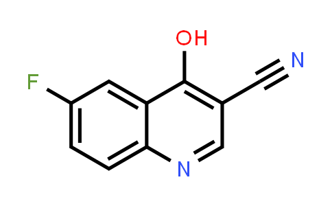 CAS No. 61338-20-3, 3-Quinolinecarbonitrile, 6-fluoro-4-hydroxy-