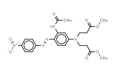 CAS No. 61355-92-8, Methyl N-3-(acetylamino)-4-(4-nitrophenyl)azophenyl-N-(3-methoxy-3-oxopropyl)-alaninate