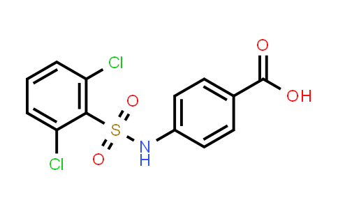CAS No. 613658-26-7, 4-((2,6-Dichlorophenyl)sulfonamido)benzoic acid