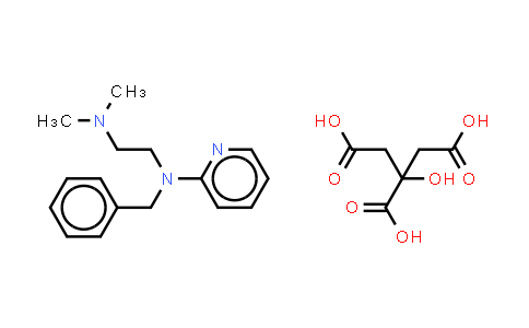 CAS No. 6138-56-3, Tripelennamine citrate