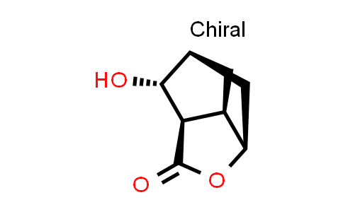 CAS No. 61380-96-9, rel-(3R,3aR,5R,6aR,7R)-7-Hydroxyhexahydro-2H-3,5-methanocyclopenta[b]furan-2-one