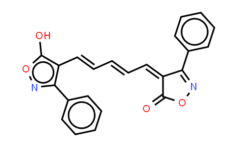 61389-30-8 | 4-[5-(5-羟基-3-苯基-4-异噁唑基)-2,4-戊二烯亚基]-3-苯基-5(4H)-异噻唑酮