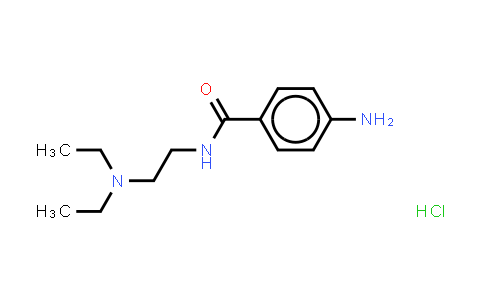 CAS No. 614-39-1, Procainamide (hydrochloride)