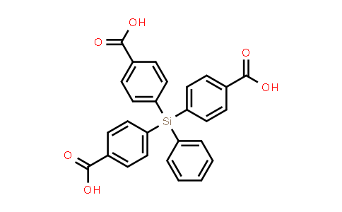 CAS No. 61414-17-3, 4,4',4''-(Phenylsilanetriyl)tribenzoic acid