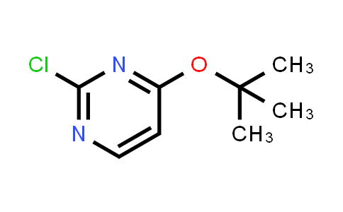 CAS No. 614729-28-1, Pyrimidine, 2-chloro-4-(1,1-dimethylethoxy)-