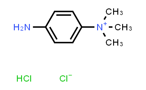 CAS No. 6148-14-7, 4-Amino-N,N,N-trimethylbenzenaminium chloride hydrochloride