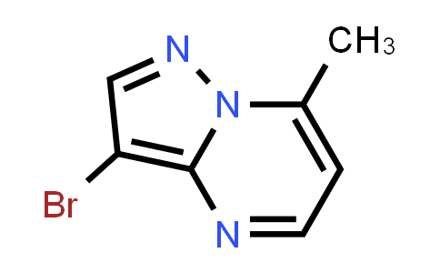 CAS No. 61552-56-5, 3-Bromo-7-methylpyrazolo[1,5-a]pyrimidine