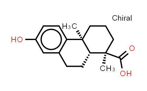 CAS No. 61597-83-9, 1-Phenanthrenecarboxylic acid, 1,2,3,4,4a,9,10,10a-octahydro-7-hydroxy-1,4a-dimethyl-, [1R-(1α,4aβ,10aα)]-