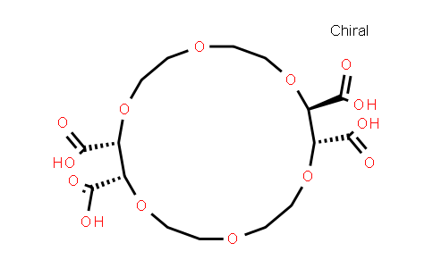 CAS No. 61696-54-6, (2R,3R,11S,12R)-1,4,7,10,13,16-Hexaoxacyclooctadecane-2,3,11,12-tetracarboxylic acid
