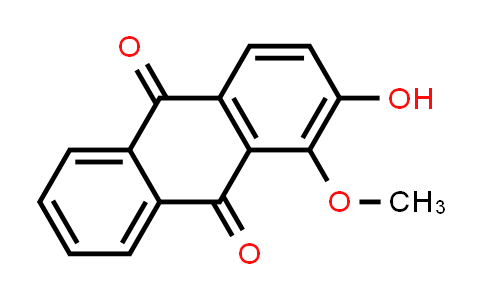 CAS No. 6170-06-5, 2-Hydroxy-1-methoxyanthraquinone