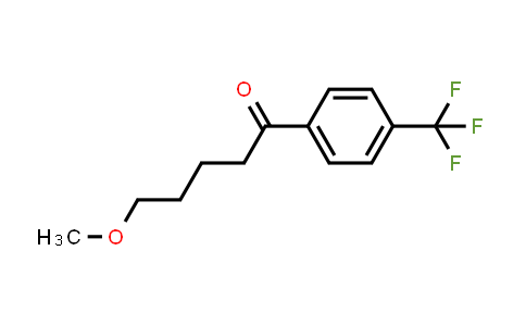 CAS No. 61718-80-7, 5-Methoxy-1-(4-(trifluoromethyl)phenyl)pentan-1-one