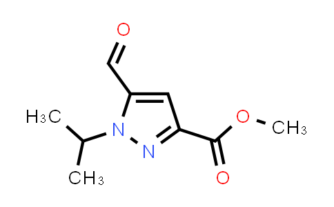 CAS No. 617709-79-2, Methyl 5-formyl-1-isopropyl-1H-pyrazole-3-carboxylate