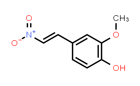 CAS No. 6178-42-3, 2-Methoxy-4-(2-nitrovinyl)phenol
