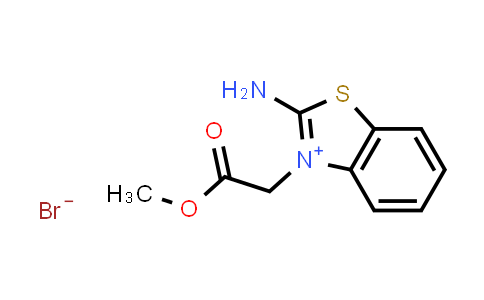 CAS No. 618440-68-9, 2-Amino-3-(2-methoxy-2-oxoethyl)benzo[d]thiazol-3-ium bromide