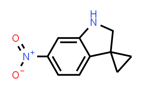 CAS No. 618446-19-8, 6'-Nitro-1',2'-dihydrospiro[cyclopropane-1,3'-indole]