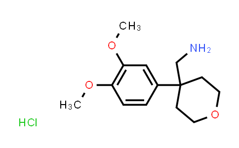 CAS No. 61861-92-5, (4-(3,4-Dimethoxyphenyl)tetrahydro-2H-pyran-4-yl)methanamine hydrochloride