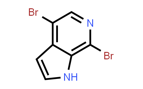 CAS No. 619331-71-4, 4,7-Dibromo-1H-pyrrolo[2,3-c]pyridine