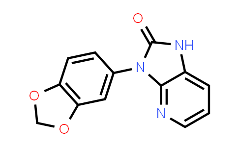 CAS No. 61962-84-3, 3-(Benzo[d][1,3]dioxol-5-yl)-1,3-dihydro-2H-imidazo[4,5-b]pyridin-2-one