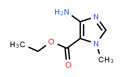 CAS No. 61982-18-1, Ethyl 4-amino-1-methyl-1H-imidazole-5-carboxylate