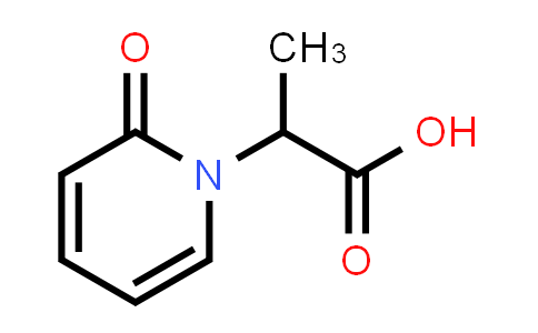 CAS No. 62031-77-0, 2-(2-Oxopyridin-1(2H)-yl)propanoic acid