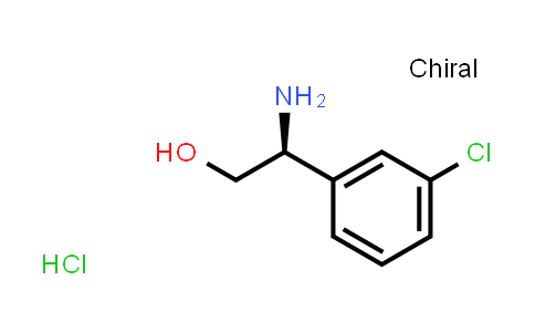 CAS No. 620616-08-2, (S)-2-Amino-2-(3-chlorophenyl)ethanol hydrochloride