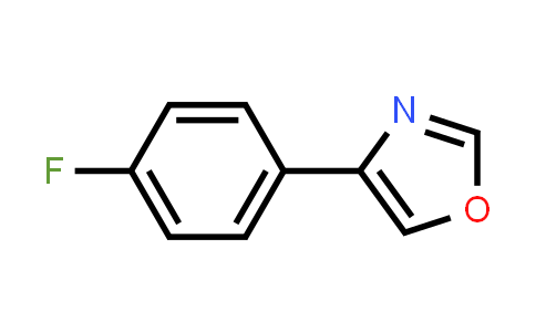 CAS No. 620633-04-7, 4-(4-Fluorophenyl)oxazole