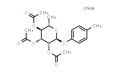 CAS No. 620951-70-4, (2S,3S,4R,5R,6S)-2-Methyl-6-(p-tolylthio)tetrahydro-2H-pyran-3,4,5-triyl triacetate