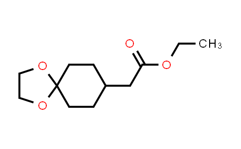 CAS No. 62141-26-8, Ethyl 2-(1,4-dioxaspiro[4.5]decan-8-yl)acetate
