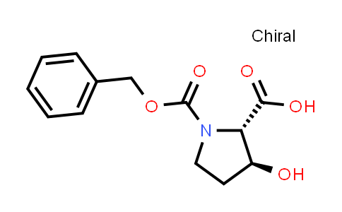 CAS No. 62182-54-1, (2S,3S)-1-[(Benzyloxy)carbonyl]-3-hydroxypyrrolidine-2-carboxylic acid