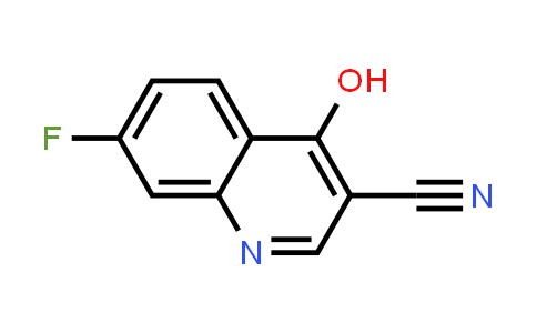 CAS No. 622369-69-1, 3-Quinolinecarbonitrile, 7-fluoro-4-hydroxy-