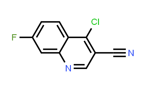CAS No. 622369-70-4, 3-Quinolinecarbonitrile, 4-chloro-7-fluoro-
