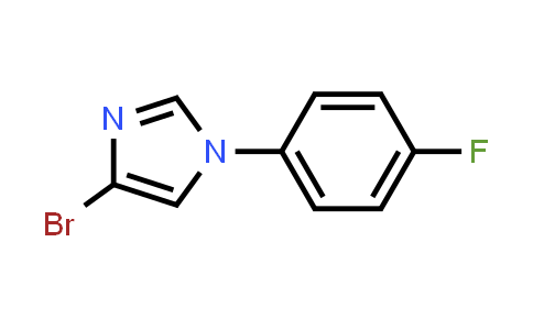 CAS No. 623577-59-3, 4-Bromo-1-(4-fluorophenyl)-1H-imidazole