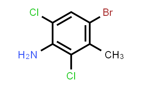 CAS No. 62406-68-2, 4-Bromo-2,6-dichloro-3-methylaniline