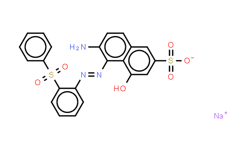 CAS No. 6245-60-9, Sodium 6-amino-4-hydroxy-5-2-(phenylsulphonyl)phenylazonaphthalene-2-sulphonate