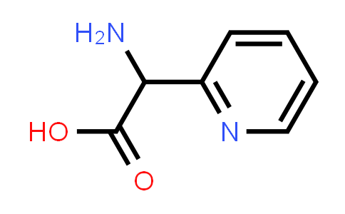 CAS No. 62451-88-1, 2-amino-2-(pyridin-2-yl)acetic acid