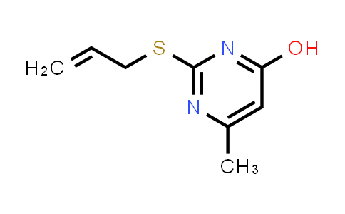 CAS No. 62459-06-7, 2-(Allylthio)-6-methylpyrimidin-4-ol