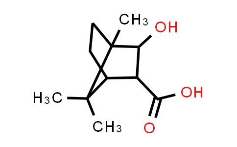 CAS No. 6246-41-9, 3-Hydroxy-4,7,7-trimethylbicyclo[2.2.1]heptane-2-carboxylic acid