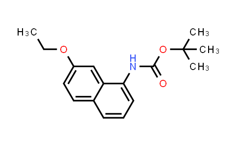 CAS No. 624729-63-1, tert-Butyl 7-ethoxynaphthalen-1-ylcarbamate