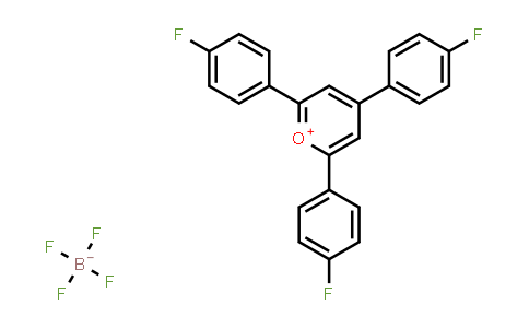 CAS No. 62497-19-2, 2,4,6-Tri-(4-fluorophenyl)pyrylium tetrafluoroborate