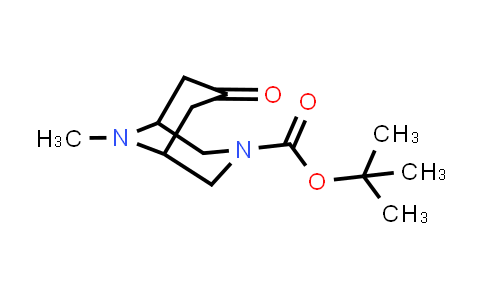 CAS No. 625434-89-1, 3,9-Diazabicyclo[3.3.1]nonane-3-carboxylic acid, 9-methyl-7-oxo-, 1,1-dimethylethyl ester