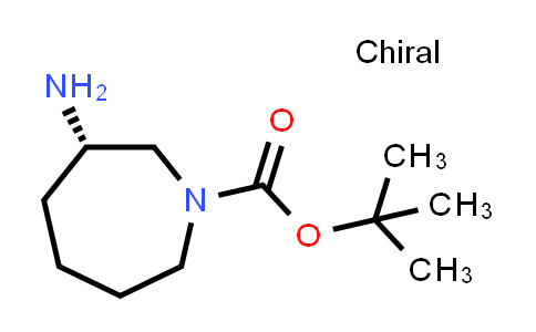 CAS No. 625471-04-7, tert-Butyl (3S)-3-aminoazepane-1-carboxylate