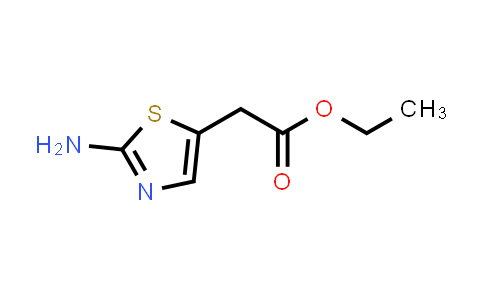 CAS No. 62557-32-8, Ethyl 2-(2-aminothiazol-5-yl)acetate