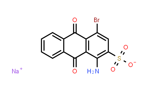 CAS No. 6258-06-6, 1-Amino-4-bromoanthraquinone-2-sulfonic acid sodium salt