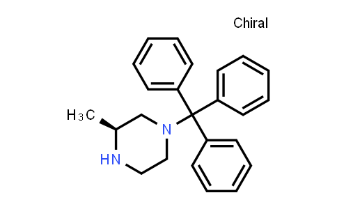 CAS No. 625843-74-5, (S)-3-Methyl-1-tritylpiperazine